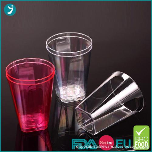 Square Plastic Tumblers 10oz Disposable